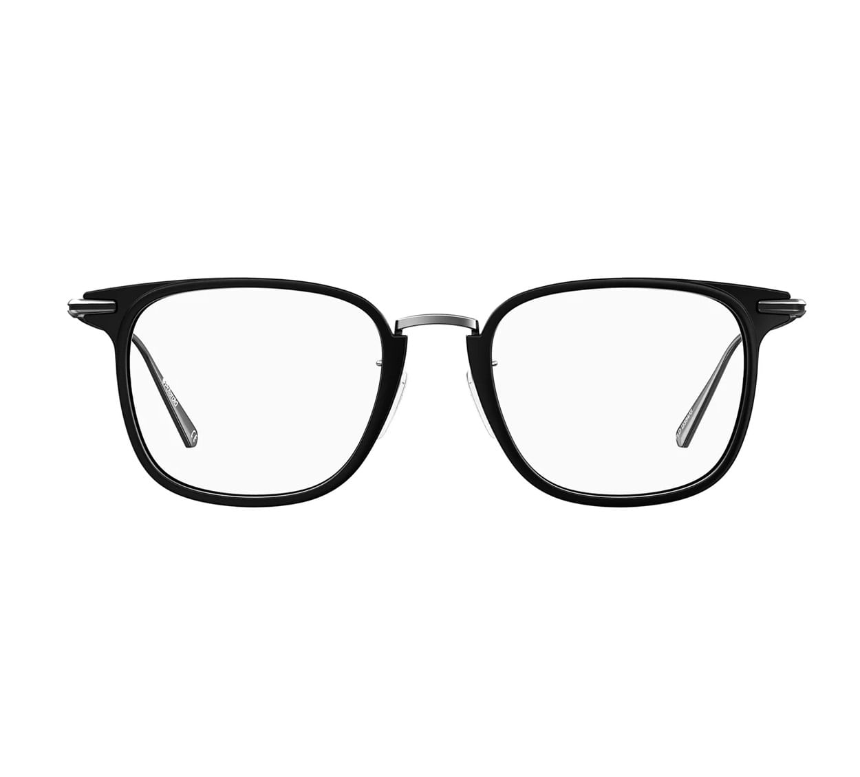 Armação de Óculos de Grau Polaroid, modelo PLD D384/G, cor BSC, tamanho 51