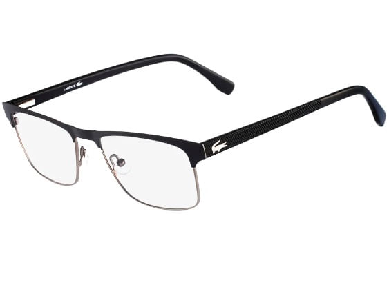 Armação de Óculos de Grau Lacoste, modelo L2198, cor 001, tamanho 55