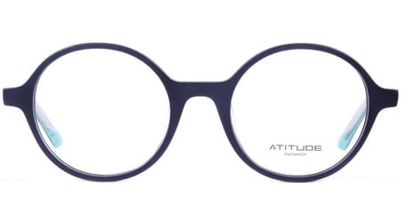 Armação de Óculos de Grau Atitude Infantil, modelo ATK6019MIN, cor A01, tamanho 47 Armação receituario Atitude Infantil, modelo ATK6019MIN, cor A01, tamanho 47