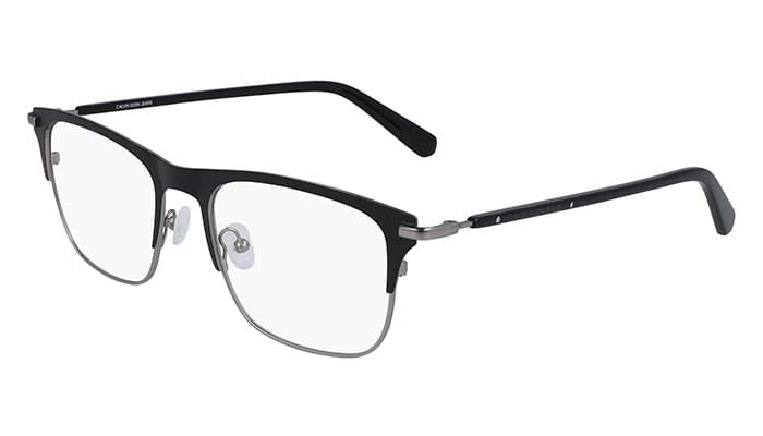 Armação de Óculos de Grau Calvin Klein Jeans, modelo CKJ20303, cor 001, tamanho 54