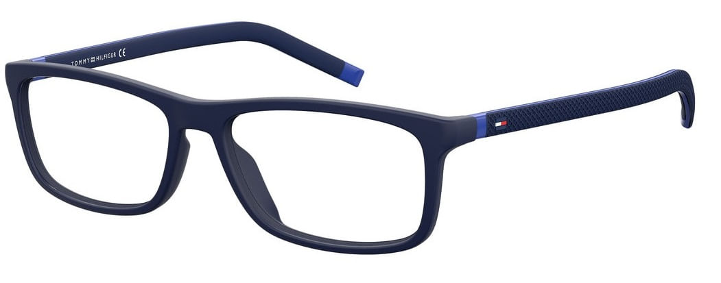 Armação de Óculos de Grau Tommy Hilfiger, modelo TH 1741, cor IPQ, tamanho 52