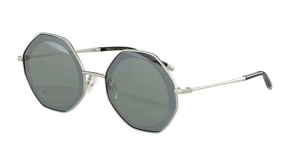 Óculos de Sol Feminino Hickmann HI3055 Octagonal Cinza