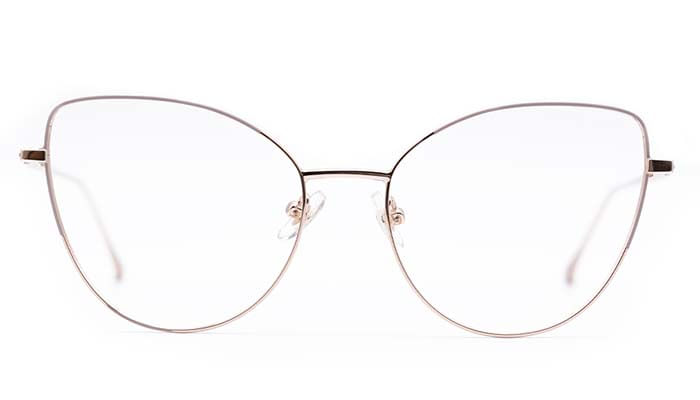 Armação de Óculos de Grau Ono, modelo ON6001, cor Dourado com Rosa, tamanho 55