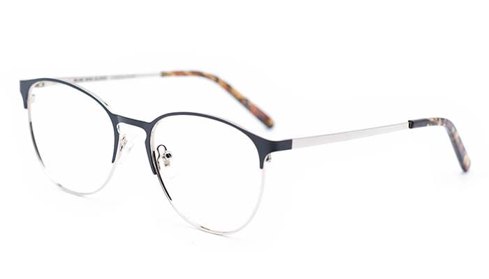 Armação de Óculos de Grau Ono, modelo ON6010, cor Preto com Dourado, tamanho 54