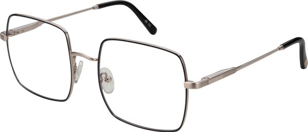 Armação de Óculos de Grau Dii Collection, Modelo DII 2024L, cor Preto, tamanho 54