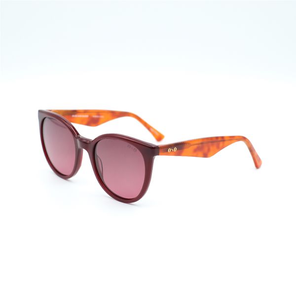 Óculos de sol Ono, modelo ON0017S, cor Bordô, tamanho 52