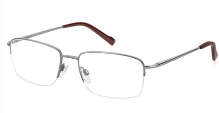 Armação de Óculos de Grau Pierre Cardin, modelo P.C. 6869, cor R80, tamanho 56