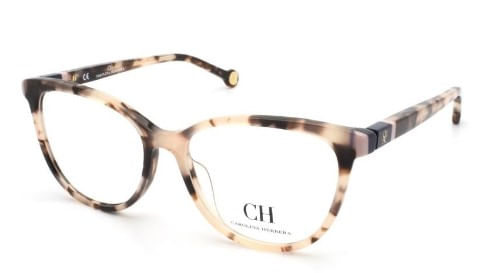 Armação de Óculos de Grau Carolina Herrera, modelo VHE855, cor 0AGK, tamanho 53