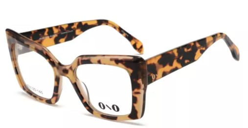 Armação de Óculos de Grau Ono, modelo ON0015, cor Tortoise, tamanho 53