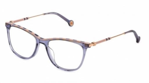 Armação de Óculos de Grau Carolina Herrera, modelo VHE878V, cor 04AL, tamanho 53