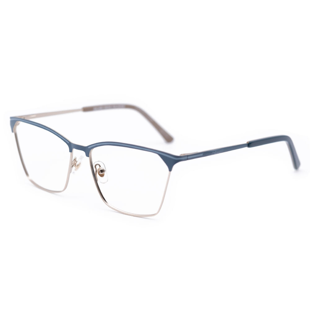 Armação de Óculos de Grau Ono, modelo ON6006, cor Azul, tamanho 56