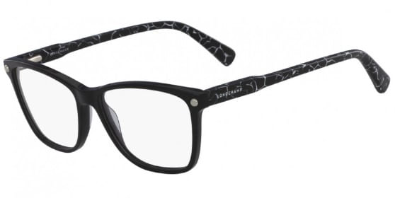 Armação de Óculos de Grau Longchamp, modelo LO2613, cor 001, tamanho 54
