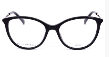 Armação de Óculos de Grau Tommy Hilfiger, modelo TH 1590, cor 807, tamanho 52