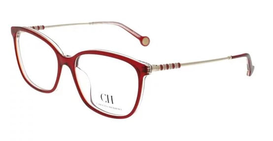 Armação de Óculos de Grau Carolina Herrera, modelo VHE852, cor 0C98, tamanho 54