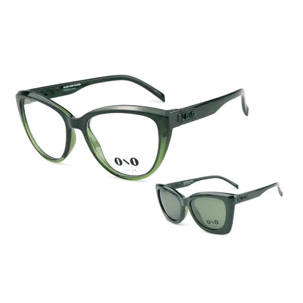 Óculos de Sol Feminino Ono ON0032CP Verde Oliva
