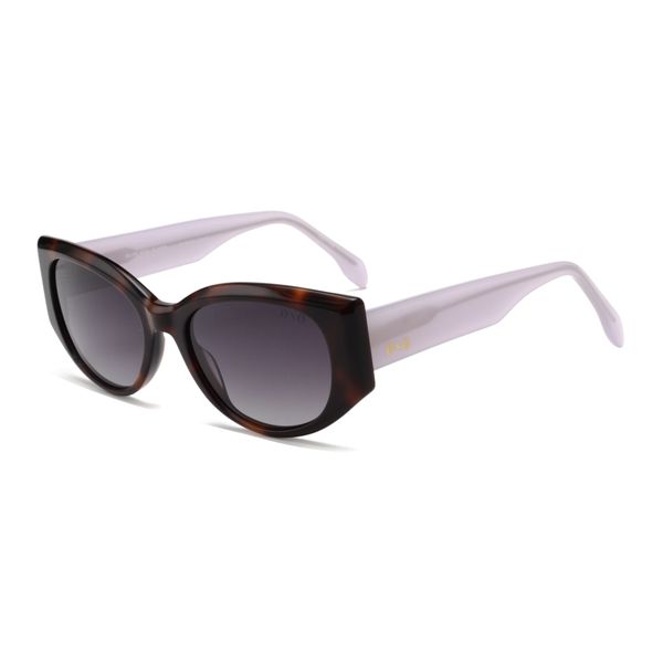Óculos de sol Feminino Ono Oval ON0014S Cor Tortoise com Lilás