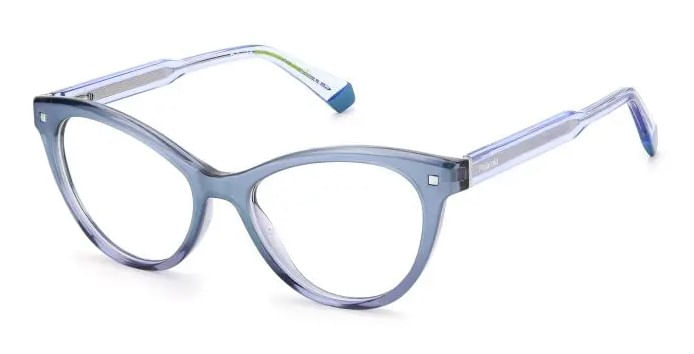 Armação de Óculos de Grau Polaroid, modelo PLD D446, cor WS6, tamanho 52