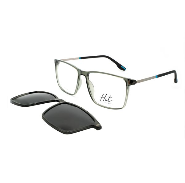 Óculos Clipon Hit, modelo 2 4031, cor Verde, tamanho 54