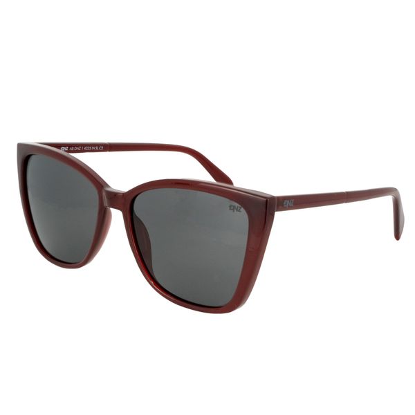 Óculos de sol Dnz modelo 1 4235, cor Vinho, tamanho 56