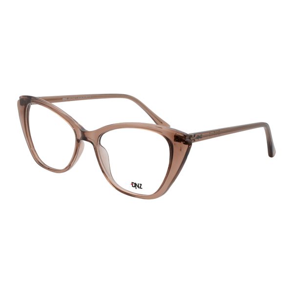 Armação de Óculos de Grau Dnz, modelo 1 4206, cor C2 Armação de Óculos de Grau Dnz, modelo 1 4206, cor Bege Cristal