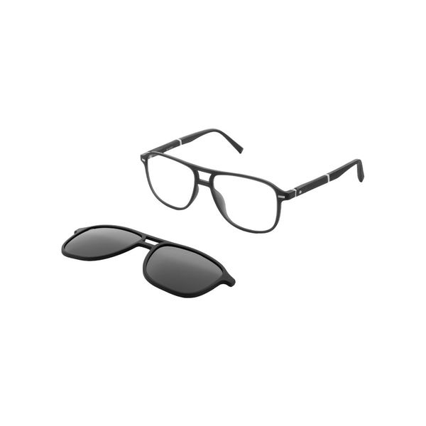 Óculos Clipon Dii Collection, modelo 1067, cor Preto, tamanho 53
