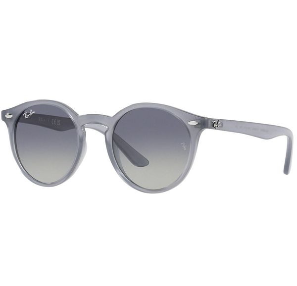 Óculos de sol Rayban Junior, modelo RJ9064S, cor Azul Opalino, tamanho 44