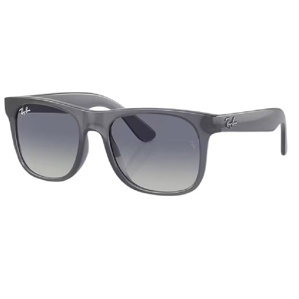 Óculos de Sol Infantil Rayban Junior Quadrado Justin Kids RJ9069S cor Azul