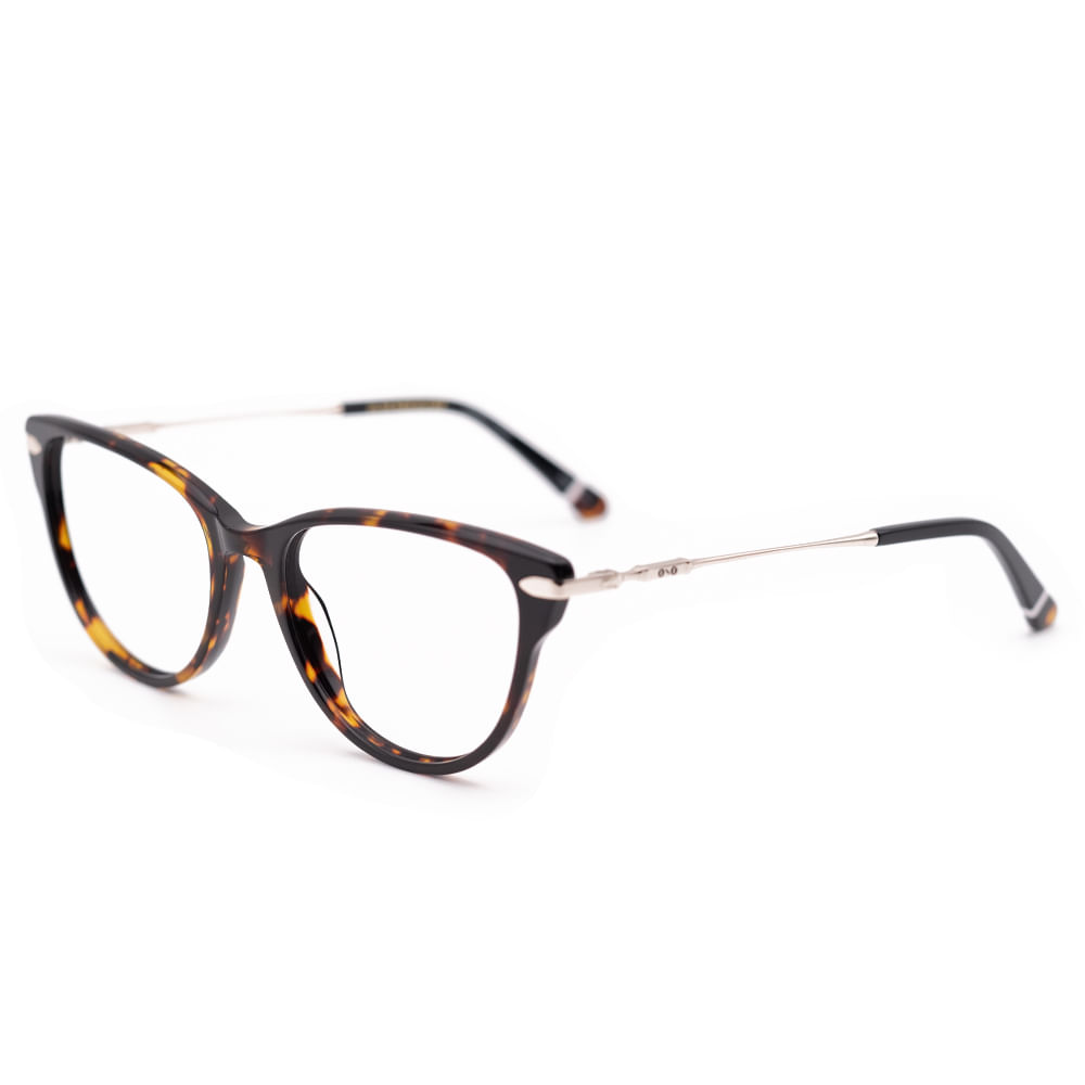 Encontraproduto.com.br - Armação de Óculos de Grau Ono, modelo ON0001, cor Tortoise, tamanho 55