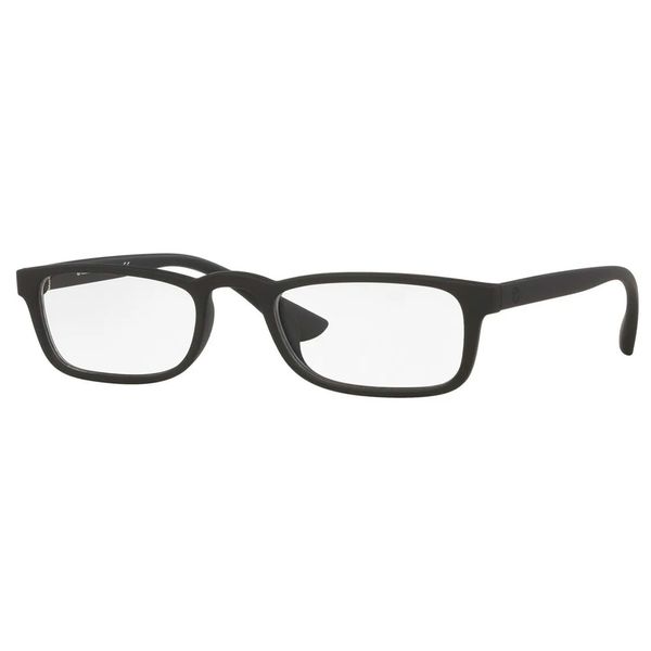 Armação de Óculos de Grau Unissex Tecnol Retangular TN3096U cor Preto Fosco Armação de Óculos de Grau Unissex Tecnol Retangular TN3096U cor Azul Translúcido