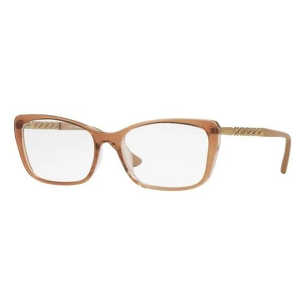 Armação de Óculos de Grau Feminina Borboleta Platini P93195U Cristal Dourado