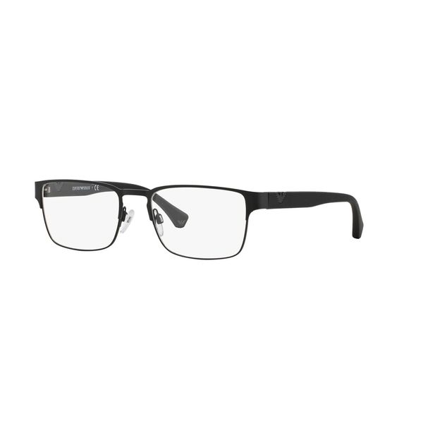 Armação de Óculos de Grau Masculino Quadrado Emporio Armani EA1027 Preta