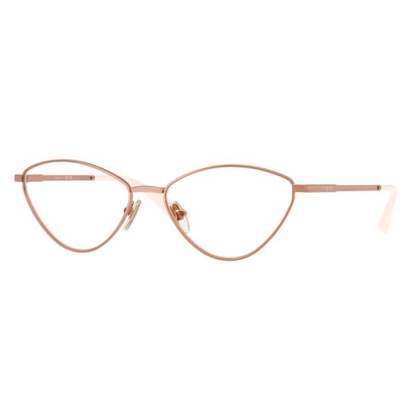 Armação de Óculos de Grau Feminina Vogue Irregular VO4325 5152 Cor Ouro Rosa