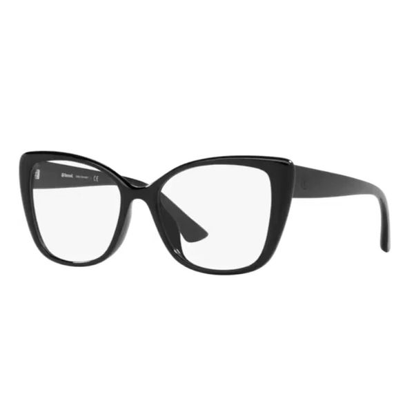 Armação de Óculos de Grau Feminina Tecnol Borboleta TN3091U M186 Cor Preto