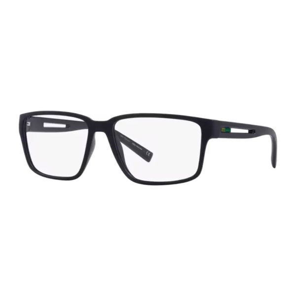 Armação de Óculos de Grau Masculino Jean Monnier Retangular J83249 Cor Azul Escuro