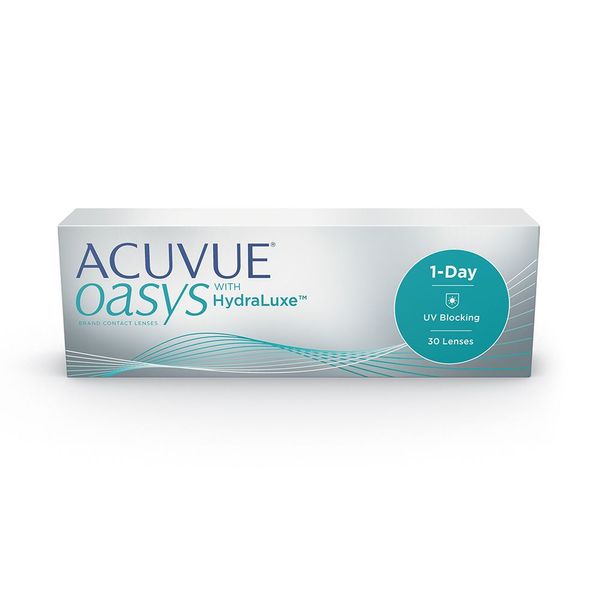 Lentes de Contato Acuvue Oasys 1-Day com Hydraluxe 30 Unidades -5,50