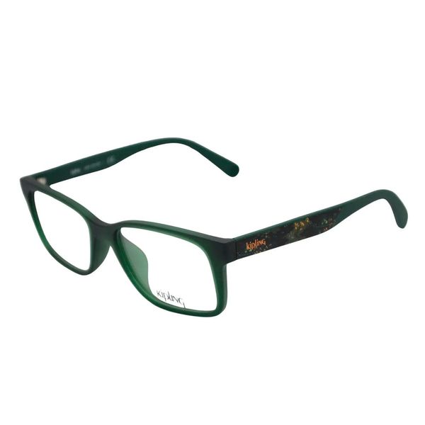 Armação de Óculos de Grau Infantil Kipling Retangular KP3174U Cor Verde