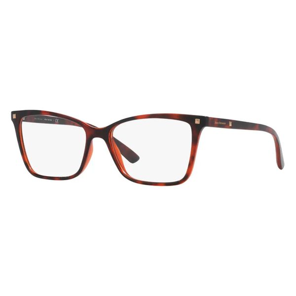 Armação de Óculos de Grau Feminina Jean Monnier Gatinho J83243 Cor Vermelho Havana