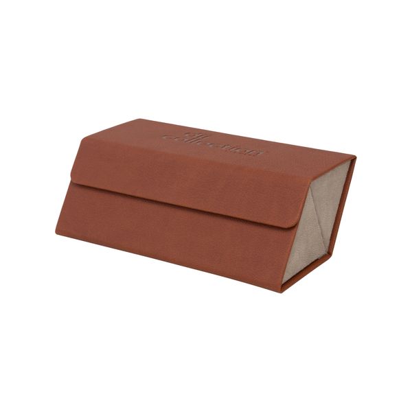 Estojo para Óculos Dii Collection c/ 2 compartimentos na Cor Caramelo