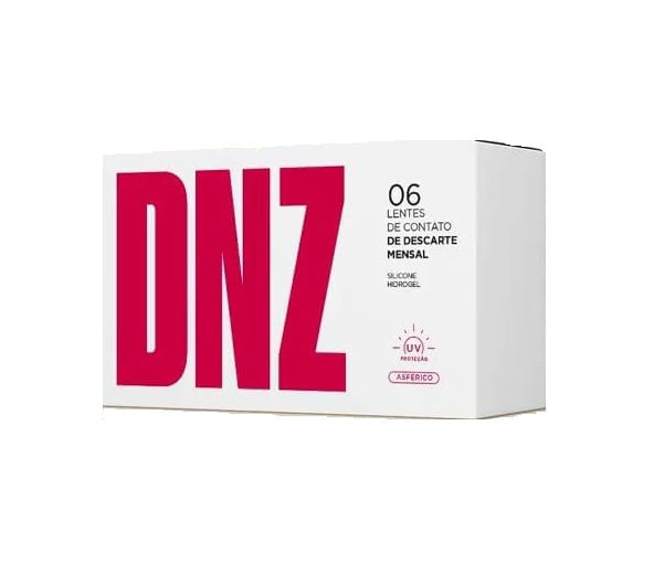 Lentes de Contato DNZ Mensal 3 Pares -9,75