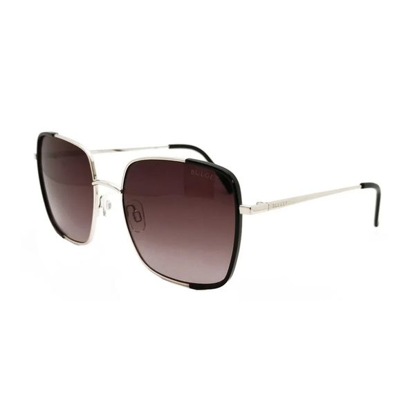 Óculos de sol Feminino Bulget Quadrado BG8018 Cor Preta