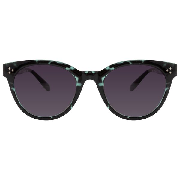 Óculos de Sol Dnz Armação SDNZ14242C3 Feminino Gatinho Demi Verde Injetado