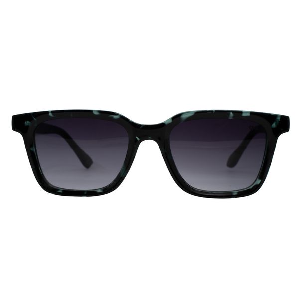 Óculos de Sol Dnz Armação SDNZ14243C3 Feminino Quadrado Demi Verde Injetado