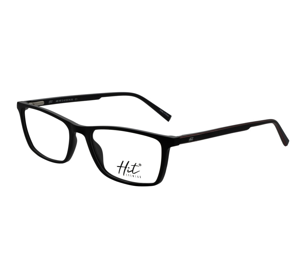 Armação para Óculos de Grau Masculino Hit 2 4134 Preto