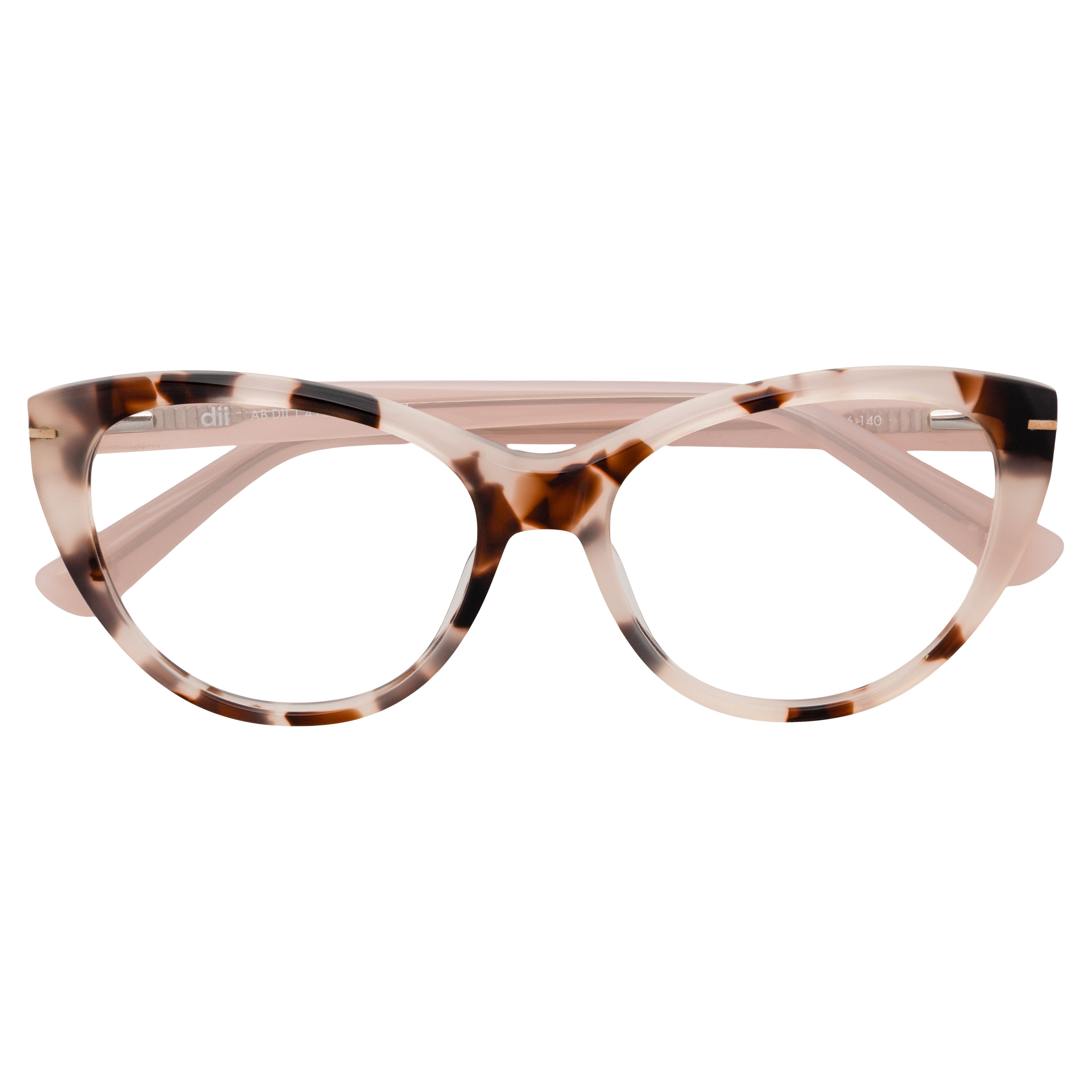 Armação para Óculos de Grau Feminino Dii Collection RDII14161C1 Demi Rosa