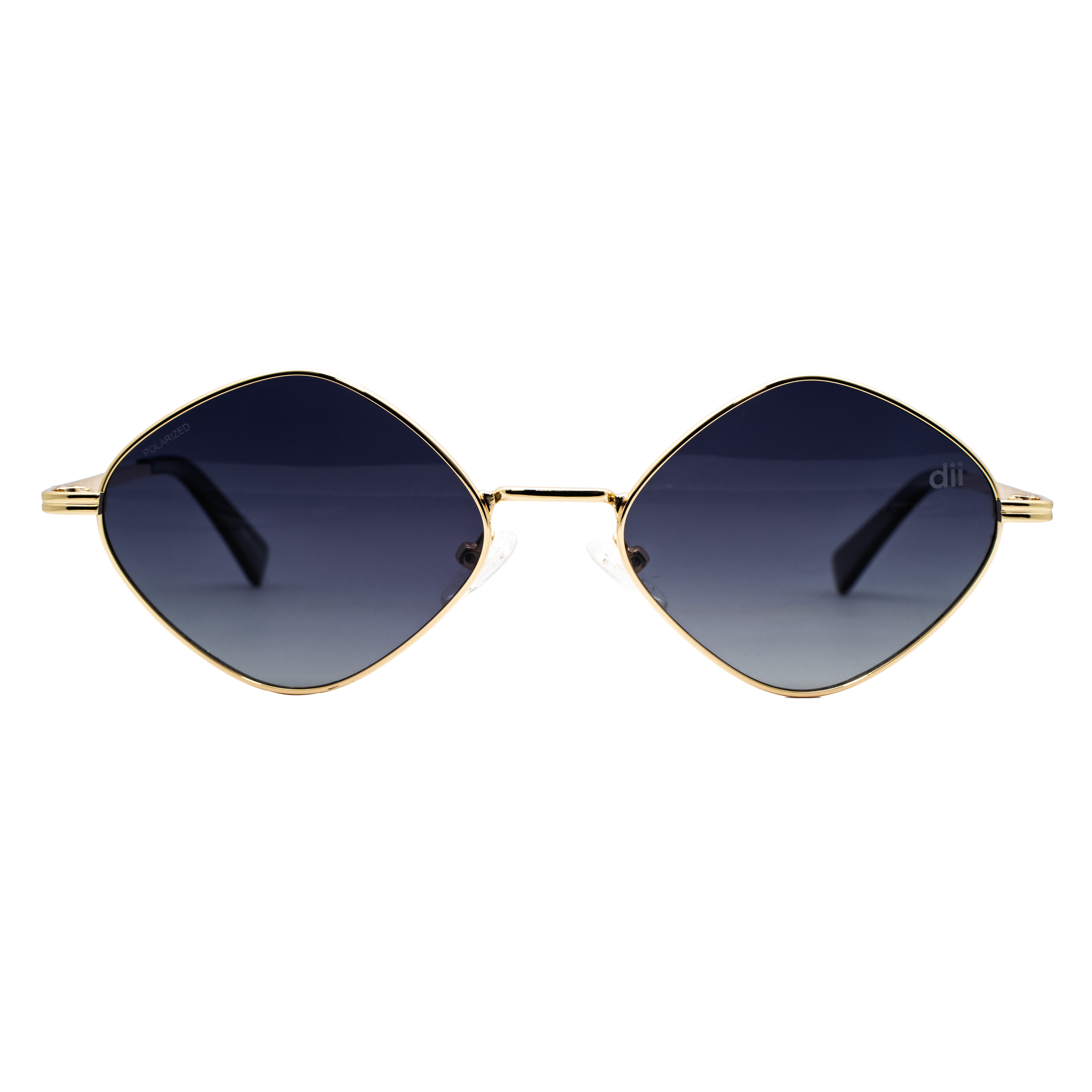 Óculos de Sol Feminino Dii Collection 1 4172 Azul Marinho com Dourado OC DII 1 4172 C2 UNI SOL