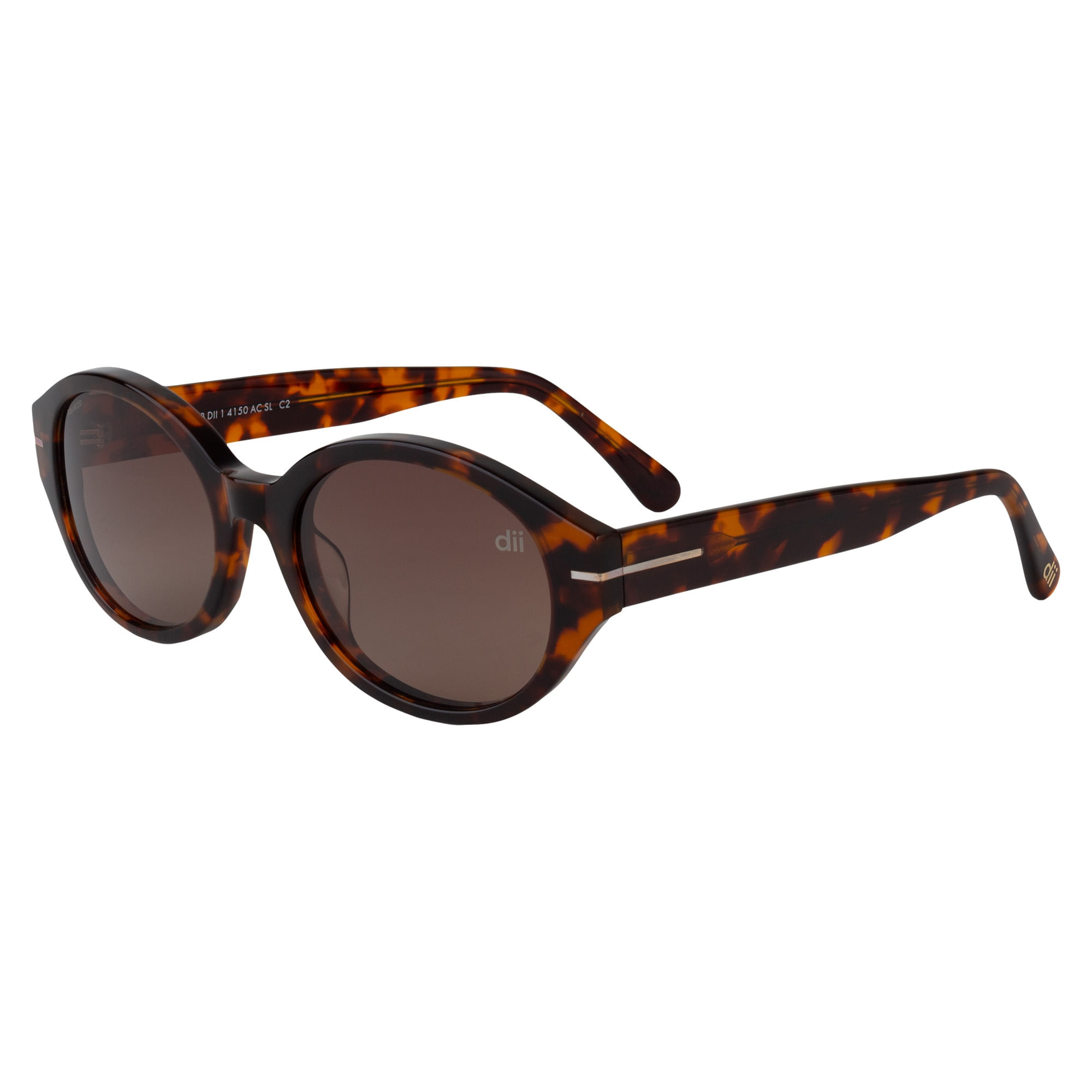 Óculos de Sol Feminino Dii Collection SDII14150C2 Demi Marrom