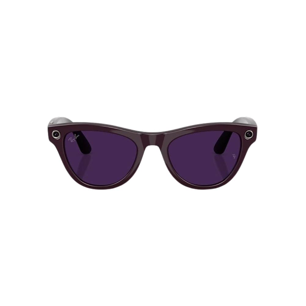 Óculos de Sol Ray-Ban Meta Skyler Gen 2 RW4014 Violeta Mística Brilhante / Transitions Ametista 52 Unissex