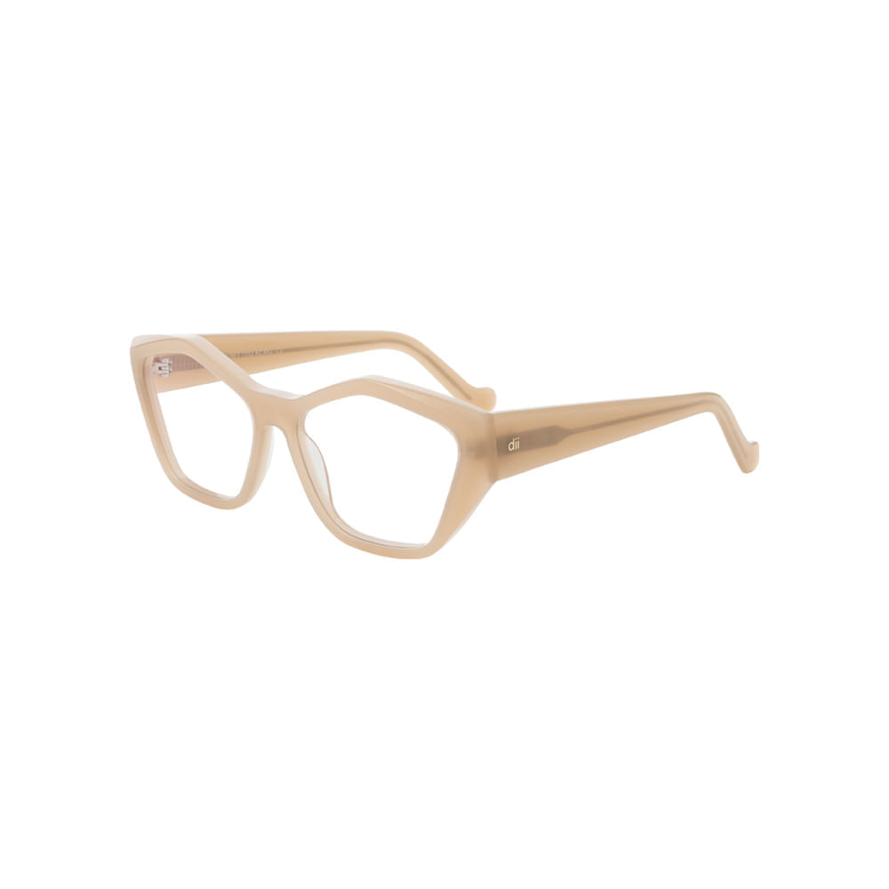 Armação para Óculos de Grau Feminino Dii Collection 1052 Bege