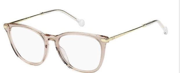 Armação de Óculos de Grau Tommy Hilfiger, modelo TH 1881, cor FWM, tamanho 52