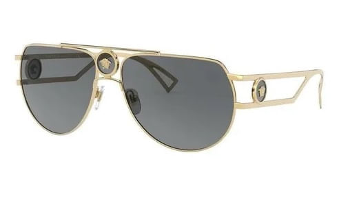 Óculos de sol Versace, modelo VE2225, cor 100287, tamanho 60